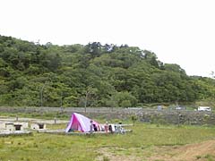 筑紫恋のキャンプ場。