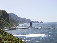 神威岬。