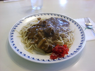 カレースパゲティ。