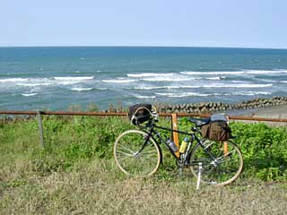 日本海。この海を見るために来たんだ。