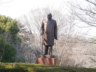 北の丸公園・吉田茂像